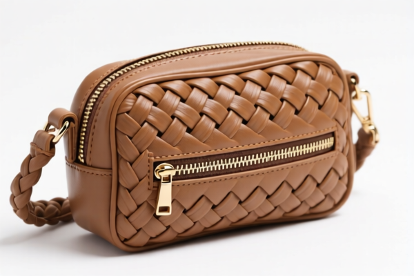 Braided Handbag (With Zipper)