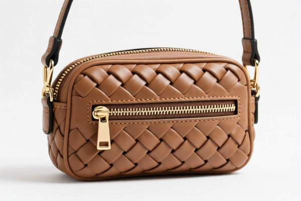 Braided Handbag (With Zipper)