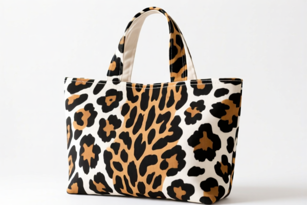Cotton Handbags (Animal Print)