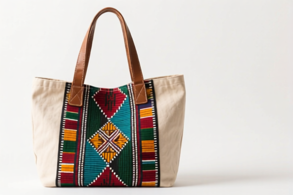 Ethnic Canvas Handbag