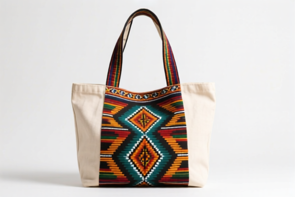 Ethnic Canvas Handbag