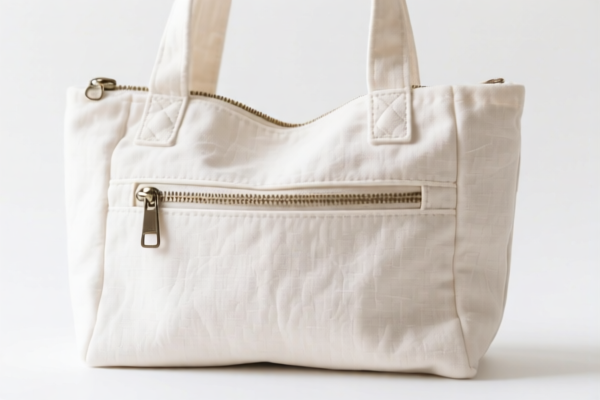 Cotton Handbags With Zipper