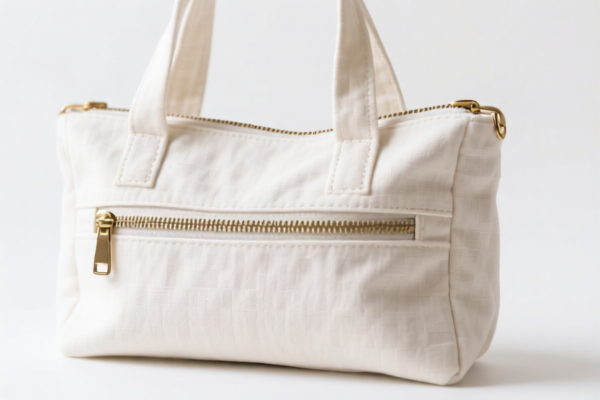 Cotton Handbags With Zipper