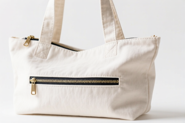 Cotton Handbags With Zipper