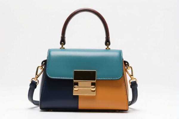 Color Block Handbags