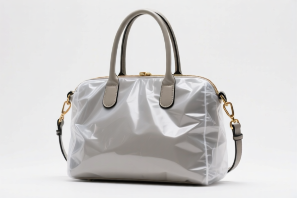 Handbags with outer surface of sheeting of plastics or of textile materials