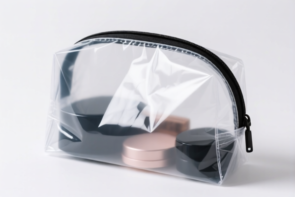 Plastic Sheeting Cosmetic Bags