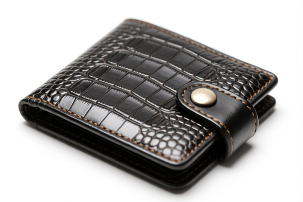 Reptile Leather Bifold Wallet