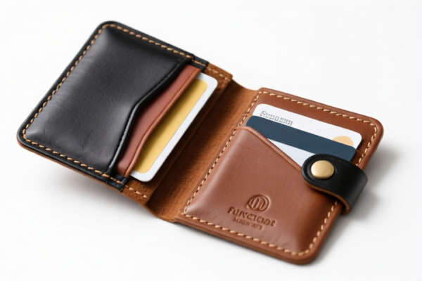 Composition Leather Multifunctional Card Holder