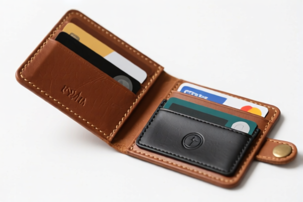 Composition Leather Multifunctional Card Holder