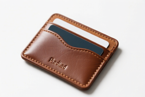 Leather Card Holder