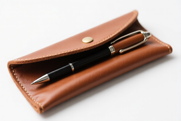 Leather Pen Pouch