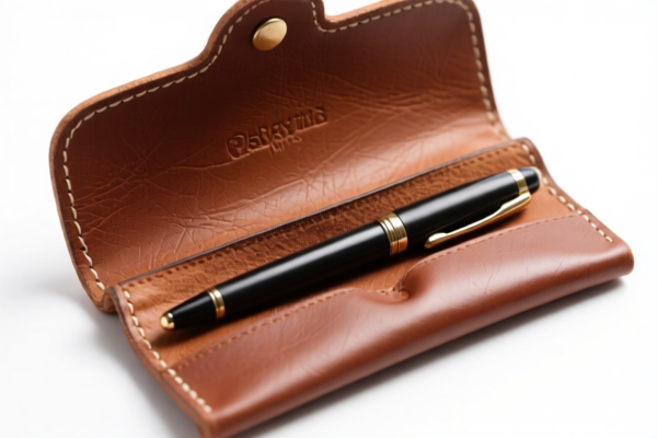 Leather Pen Pouch