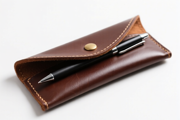 Leather Pen Pouch