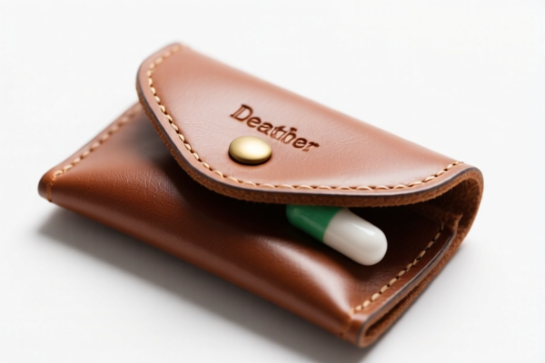 Leather Pill Case
