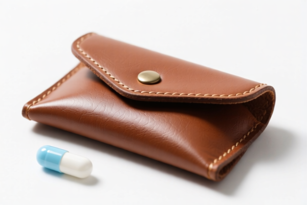 Leather Pill Case