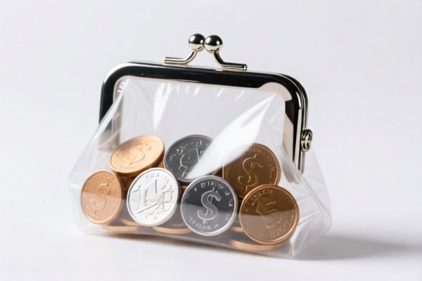 Plastic Coin Purse