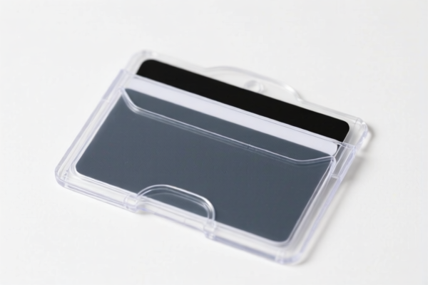 Plastic Outer Surface Card Holder
