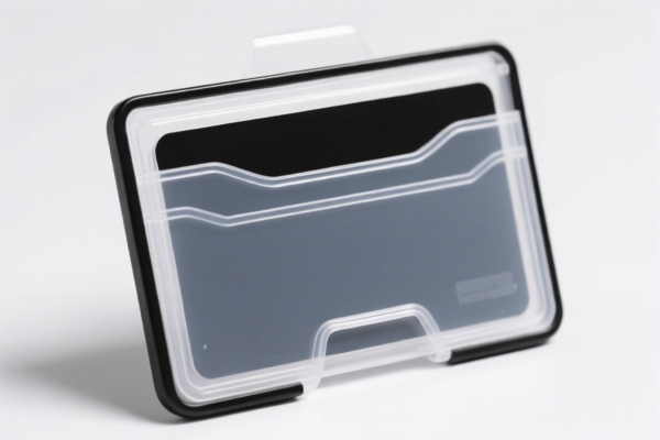 Plastic Outer Surface Card Holder