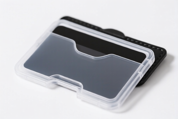 Plastic Outer Surface Card Holder