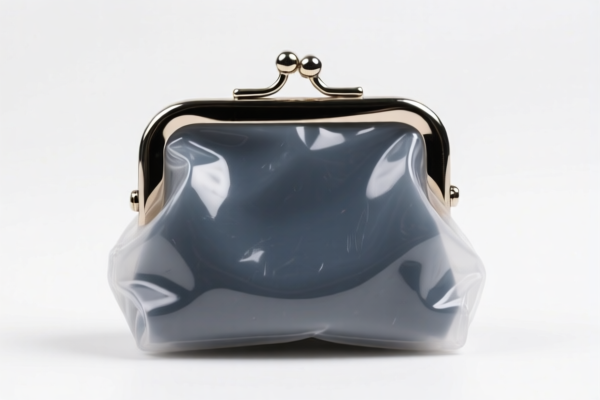 Plastic Outer Surface Coin Purse