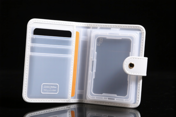 Plastic Outer Surface Multifunctional Wallet