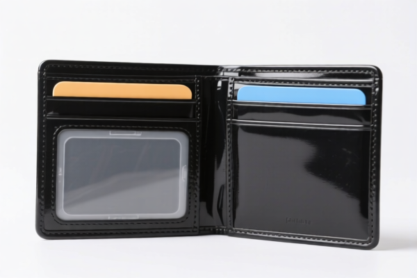 Plastic Outer Surface Pocket Wallet