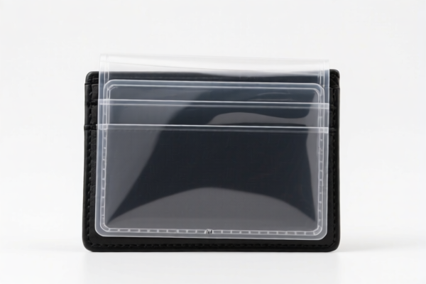 Plastic Outer Surface Pocket Wallet