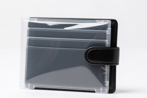 Plastic Outer Surface Wallet (Fashionable)