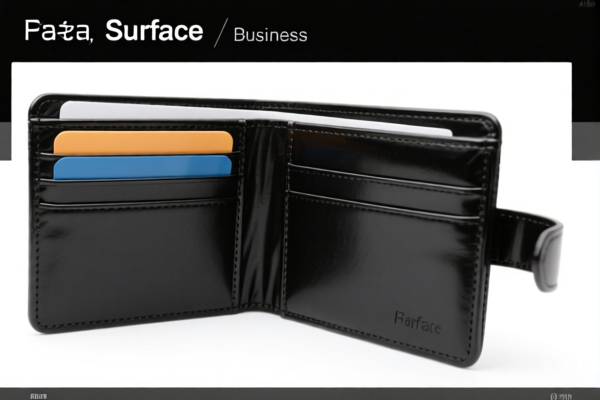 Plastic Surface Business Wallet