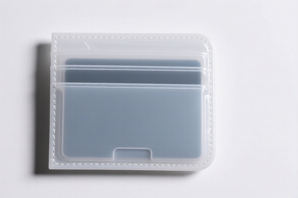 Plastic Surface Minimalist Wallet