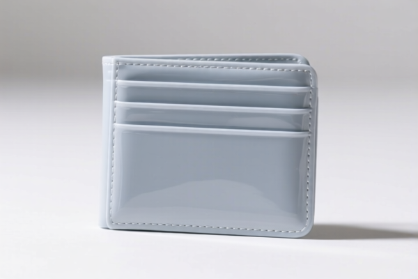Plastic Surface Minimalist Wallet