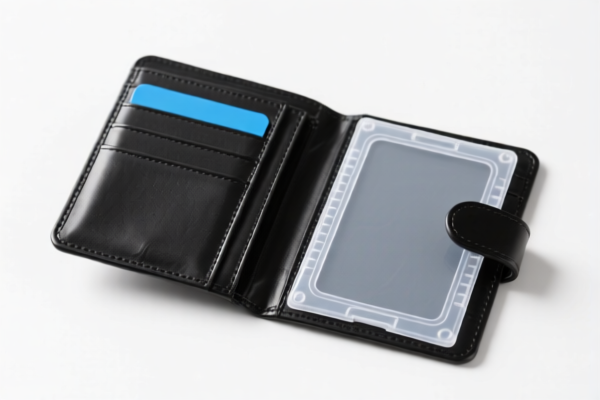 Plastic Surface Multifunctional Wallet