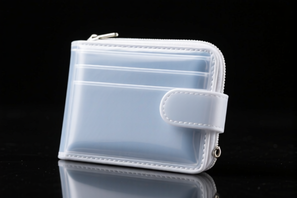 Plastic Surface Portable Wallet