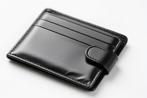 Plastic Surface Portable Wallet