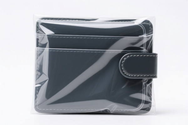 Plastic Surface Portable Wallet