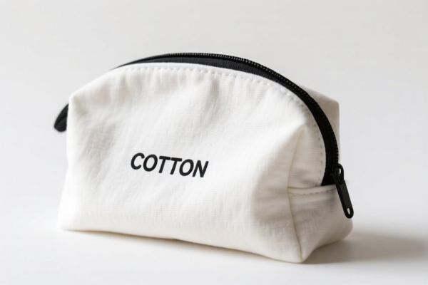 Cotton Cosmetic Pouch