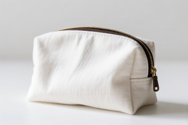 Cotton Cosmetic Pouch