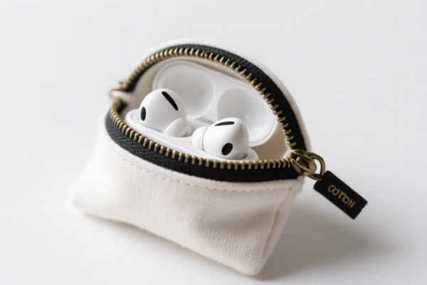 Cotton Earphone Pouch