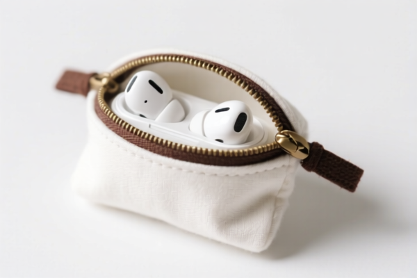 Cotton Earphone Pouch
