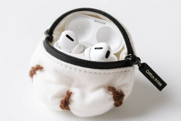Cotton Earphone Pouch