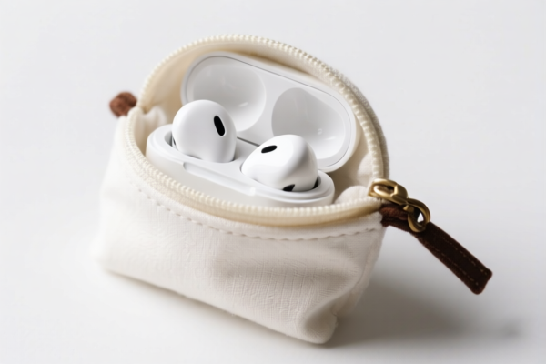 Cotton Earphone Pouch