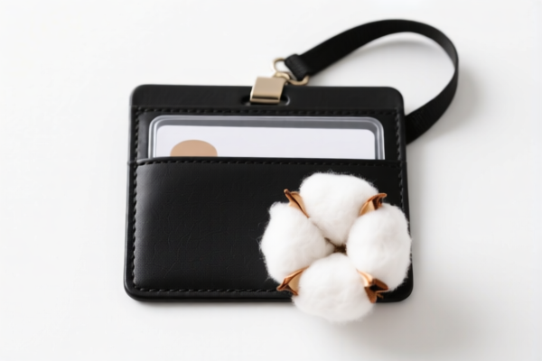 Cotton ID Card Holder