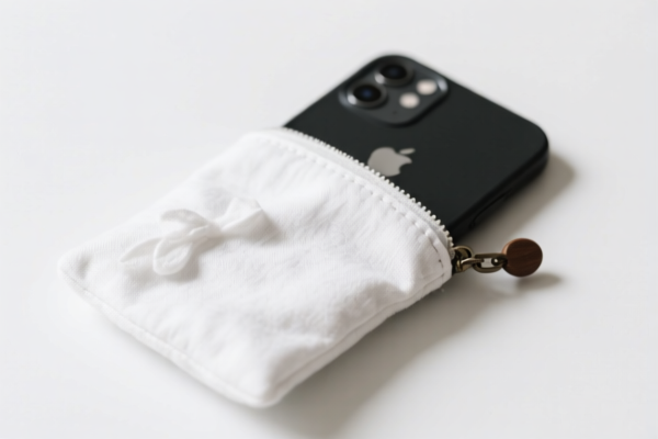 Cotton Mobile Phone Pouch