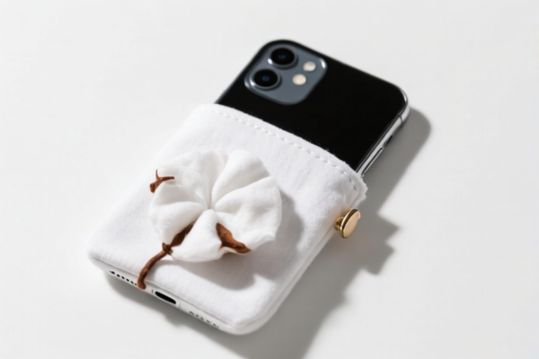 Cotton Mobile Phone Pouch