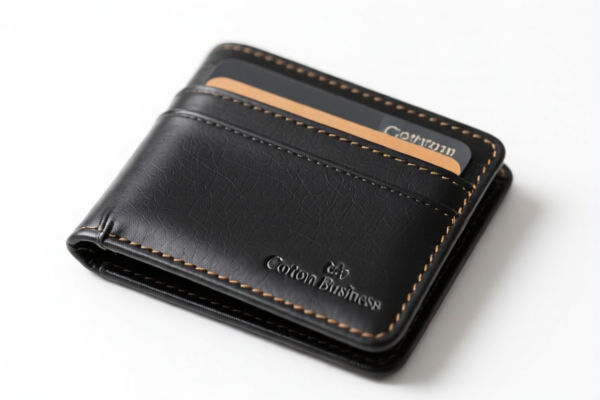 Cotton Business Wallet