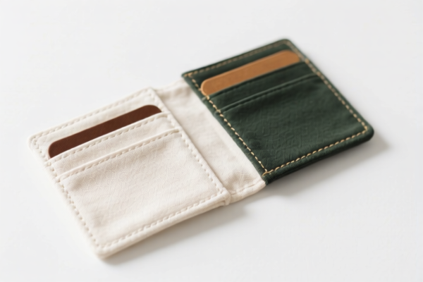 Cotton Canvas Wallet