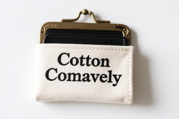Cotton Canvas Wallet