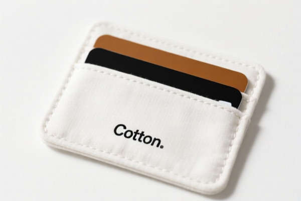Cotton Card Slot Wallet