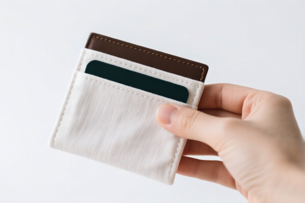 Cotton Foldable Wallet